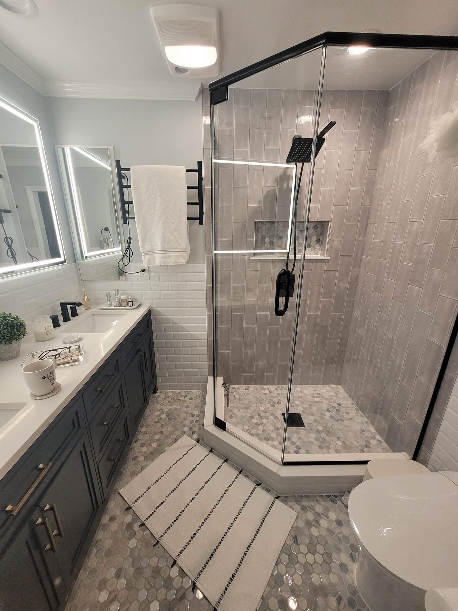Bathroom renovation photo from S & J Contractors